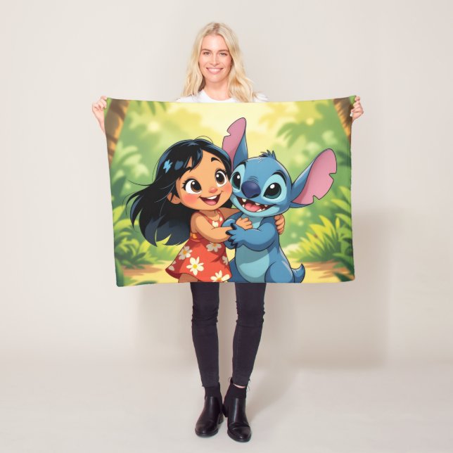 Manta Polar Beste Freunde fürs Leben – Lilo & Stitch   (In situ)