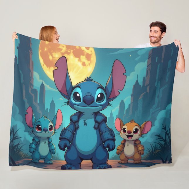 Manta Polar Beste Freunde fürs Leben – Lilo & Stitch   (In situ)