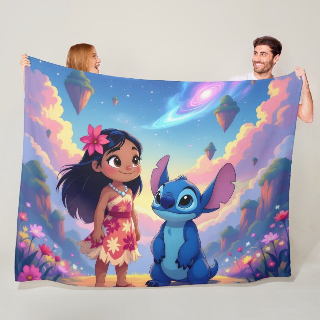 Manta Polar Beste Freunde fürs Leben – Lilo & Stitch   (In situ)