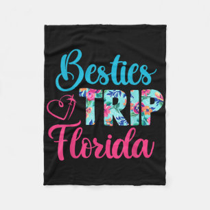 Manta Polar Besties Viaje a Florida Vacaciones Coincidiendo co