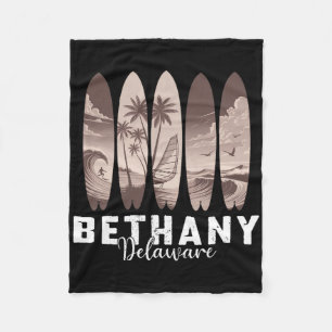 Manta Polar Bethany Beach Delaware Tabla de surf Hombres Mujer