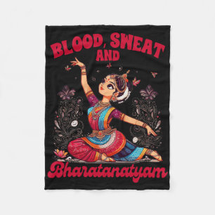 Manta Polar Bharatanatyam Baila Sangre India Un Sudor Y Bha