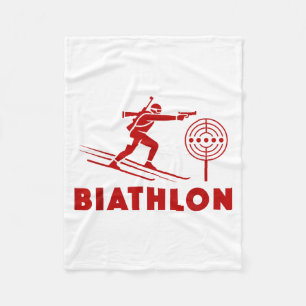 Manta Polar Biatlón deportes de invierno esquí de fondo