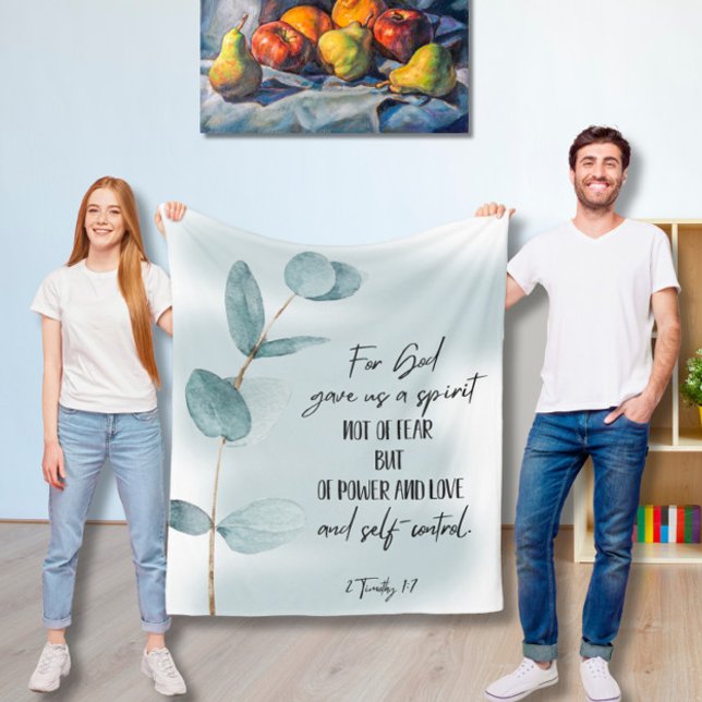 Manta Polar Bible verse  fleece blanket (Subido por el creador)