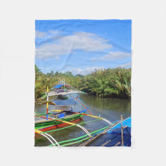 Manta Polar Bicol en Filipinas (Anverso)