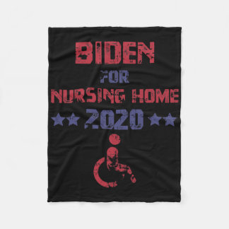 Manta Polar Biden vintage para hogar de ancianos Anti Biden Pr