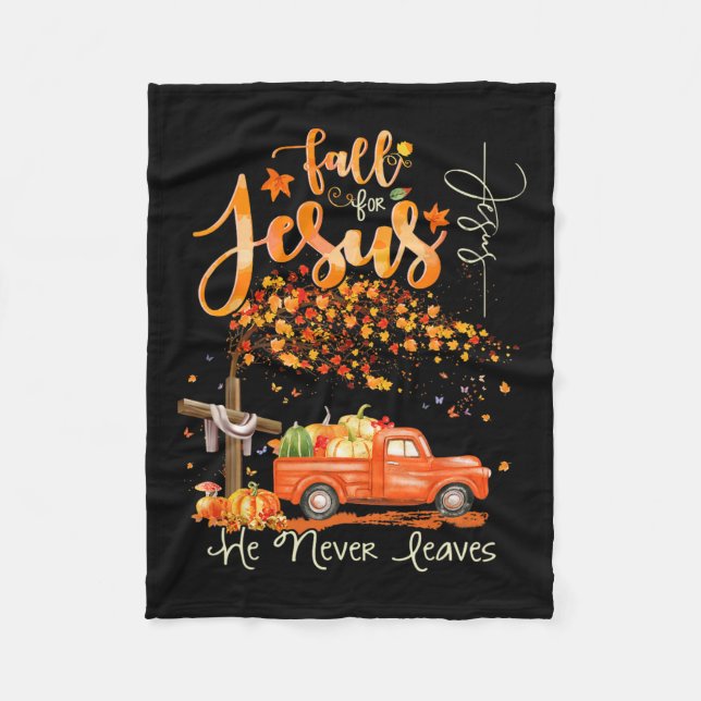 Manta Polar Bienvenida de Acción de Gracias Otoño Cae Hallowee (Anverso)