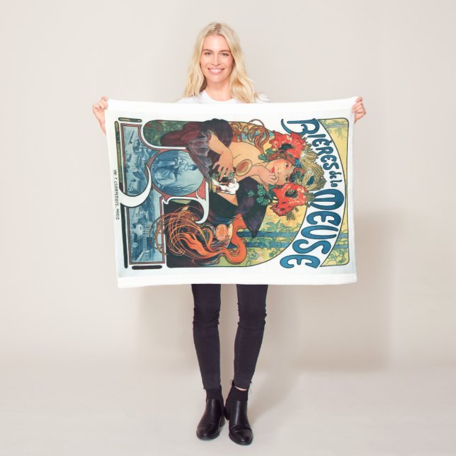 Manta Polar Bieres de la Meuse, Mucha (In situ)