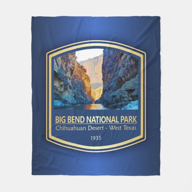 Manta Polar Big Bend NP (PF1) (Anverso)