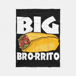 Manta Polar Big Burrito comida mexicana Cinco de Mayo