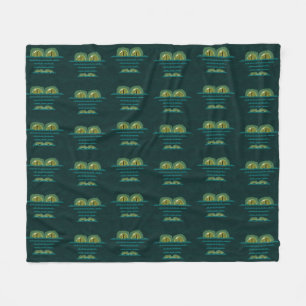 Manta Polar Big Croc Fleece Blanket