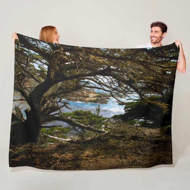 Manta Polar BIG SUR Big Fleece Blanket (In situ)