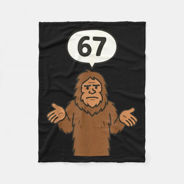 Manta Polar Bigfoot 67 Meme Six Seven Funny Sasquatch  (Anverso)