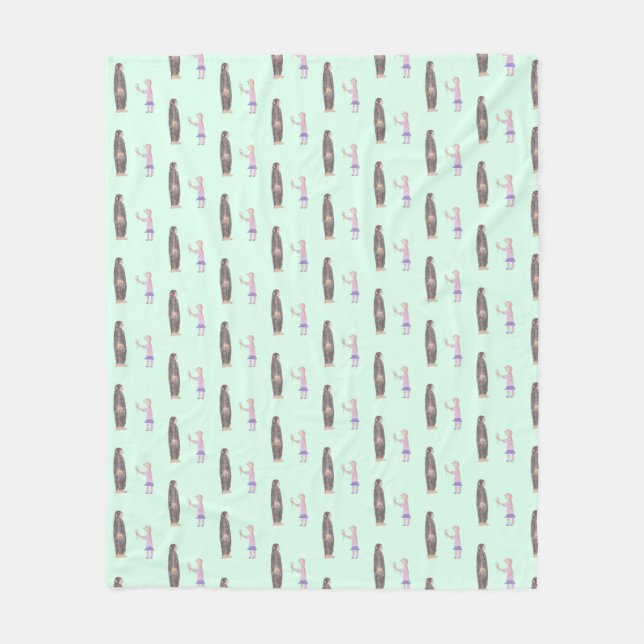 Manta Polar Bigfoot Believes in You Baby Blanket (Medium) (Anverso)