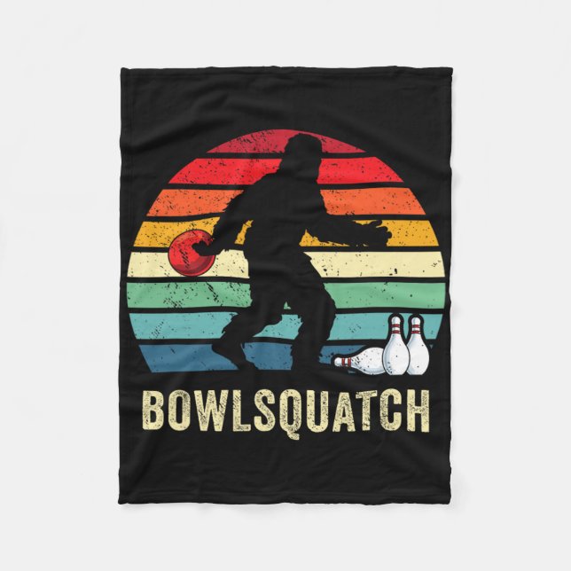 Manta Polar Bigfoot Bowling Gift Sasquatch Gifts Bowler Byll P (Anverso)