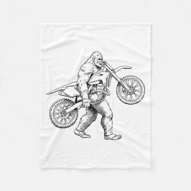 Manta Polar Bigfoot Dirt Bike Sasquatch Biker  (Anverso)