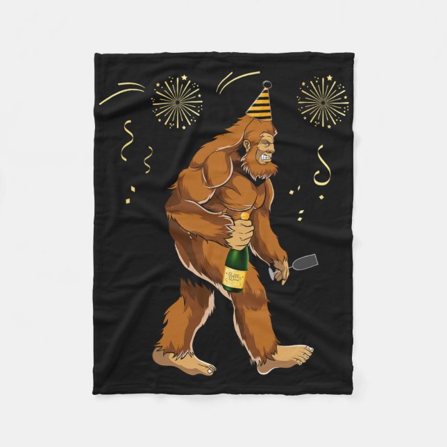 Manta Polar Bigfoot New Year Funny Outfit Sasquatch Holiday 20 (Anverso)