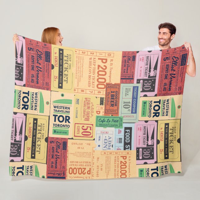 Manta Polar Billetes de cenima antiguos y únicos occidentales  (In situ)