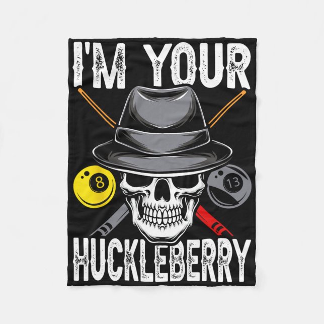 Manta Polar Billiard Billiards Pool Im Your Huckleberry Funny (Anverso)