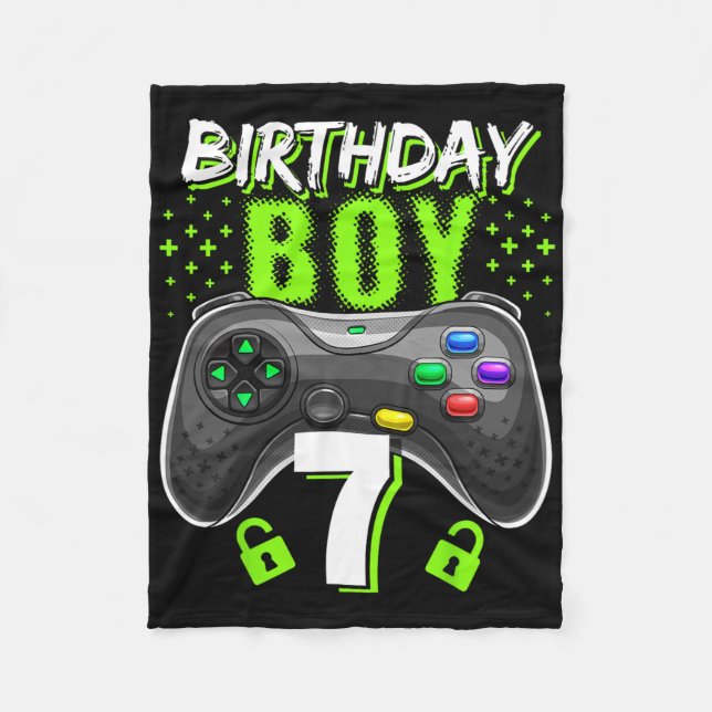 Manta Polar Birday Boy 7 Video Game Controller Gamer 7Bir (Anverso)
