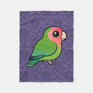 Manta Polar Birdorable Atractivo-hizo frente al Lovebird
