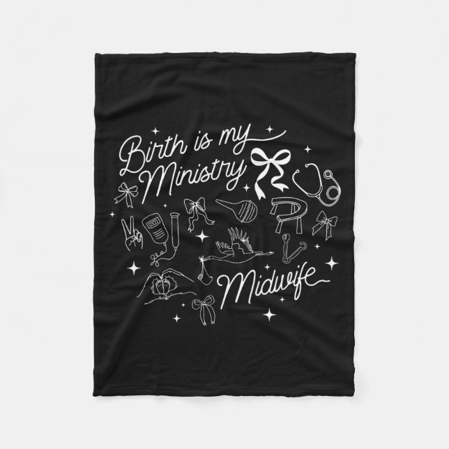 Manta Polar Birth Is My Ministry Christian Midwife Doula Birth (Anverso)