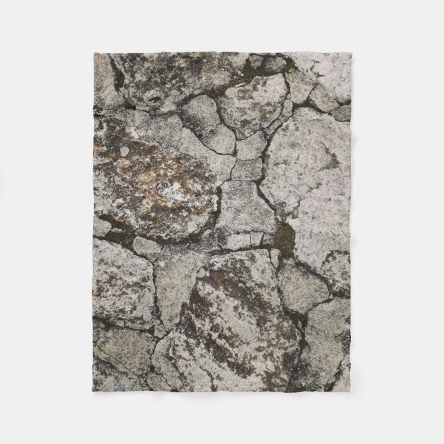 Manta Polar Black and gray stone fragment (Anverso)