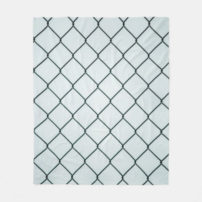 Manta Polar Black metal chain link fence (Anverso)