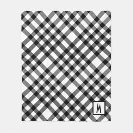 Manta Polar Black & White Checkered