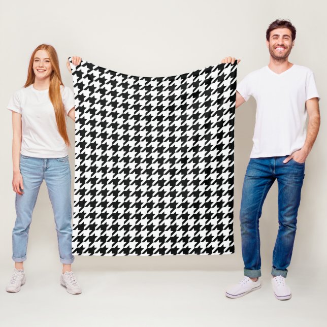 Manta Polar Black White Classic Houndstap Check (In situ)