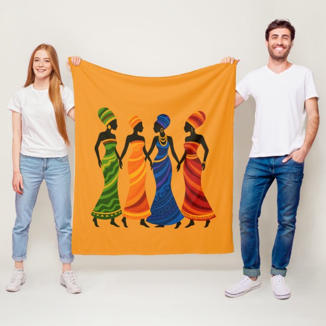 Manta Polar Blancanato de la flota de mujeres africanas (In situ)