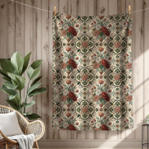 Blancanta floral chic de Shabby con azulejos de ro