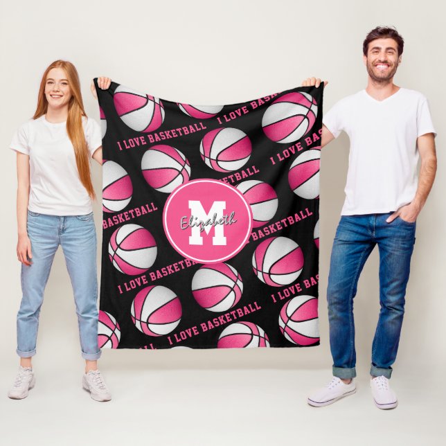 Manta Polar blanco rosado me encanta la sala deportiva de los  (In situ)