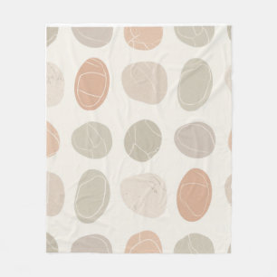 Manta Polar Blanda de guijarros de guijarros blandos de diseño