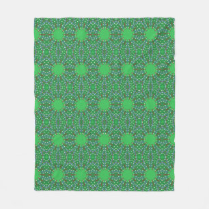 Manta Polar Blanda de Navidades de árbol del Kaleidoscopio Bla