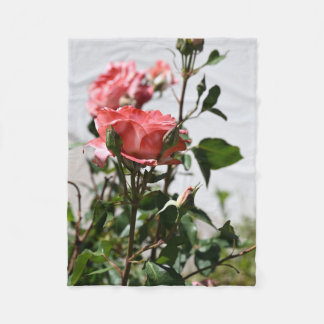 Manta Polar Blanda rosa rosa