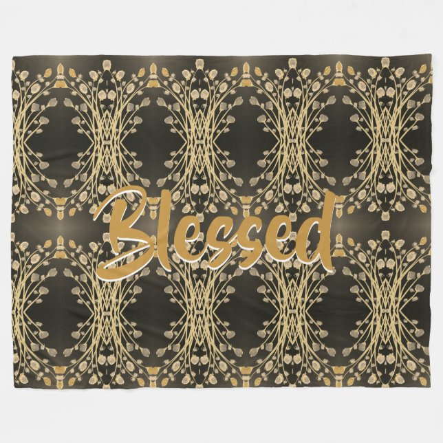Manta Polar Blanket Blessed (Frente (Horizontal))