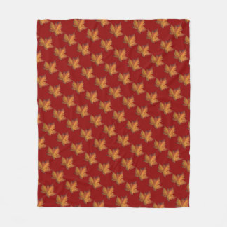 Manta Polar Blanket Canada Maple Leaf Souvenir Blanket