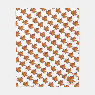 Manta Polar Blanket Canada Maple Leaf Souvenir Blanket