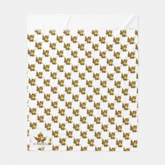 Manta Polar Blanket Canada Maple Leaf Souvenir Blanket