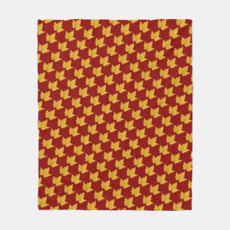 Manta Polar Blanket Canada Maple Leaf Souvenir Blanket