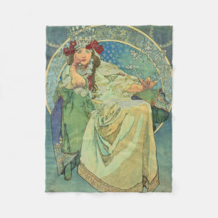 Manta Polar Blanket Mucha Alfons Princezna Hyacinta 1911