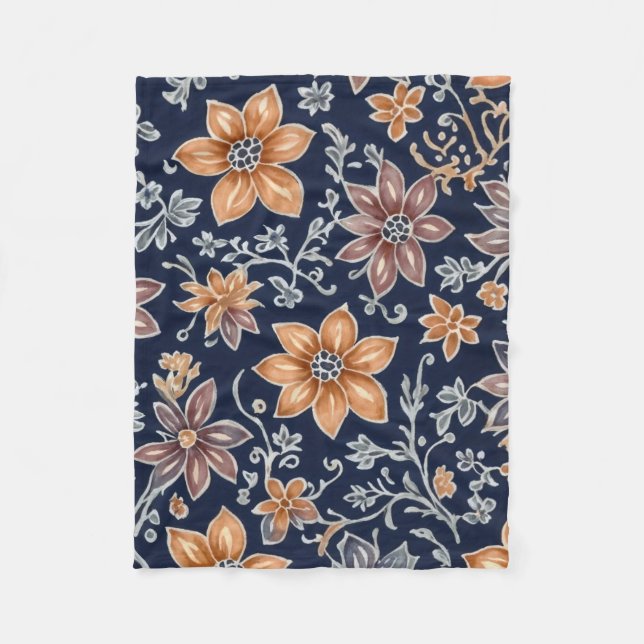 Manta Polar Blankets with batik pattern (Anverso)