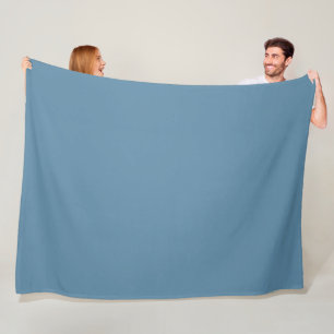 Manta Polar Blanquear Crea Tu Propio - Azul gris