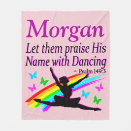 MANTA POLAR BLANQUETA DE DIOS DE REPRESENTACIÓN PERSONALIZADA