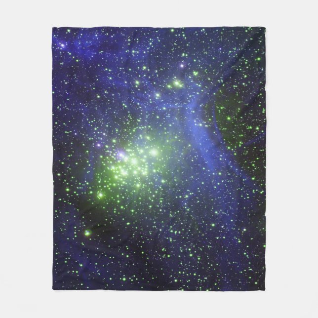 MANTA POLAR BLANQUETA DE PLANETAS DE ESTRELLAS NEBULA GALAXY E (Anverso)