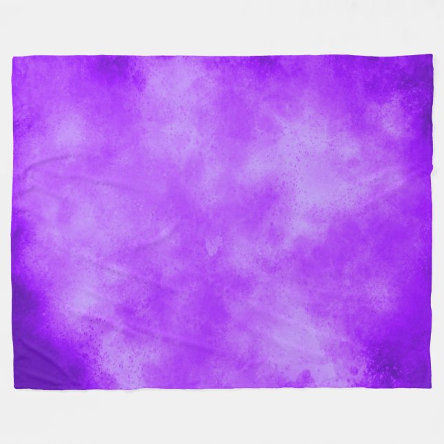 Manta Polar Blanquete de Fleece Blueberry Clouds (Frente (Horizontal))
