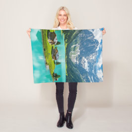 Manta Polar "Bliss de manta: Escape a un paraíso alpino"