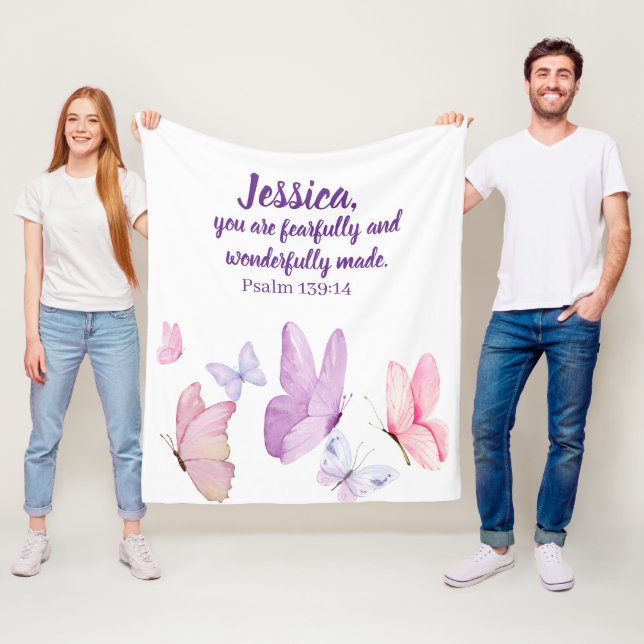 Manta Polar Blissful Butterfly Psalm 139:14 (In situ)