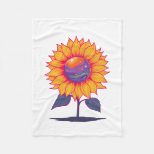 Manta Polar Bloom-blanco de energía creativa